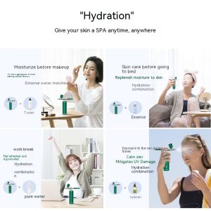Oxygen Injection Skin Spray High Pressure Nano Mist Sprayer Facial Cleansing Moisturizing Beauty - Image 4