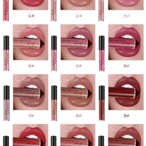 Silky Cream Texture Lip Gloss Aliexpress Shopee Cross-Border Exclusive Lip Glaze Lip Gloss Lipstick - Image 7