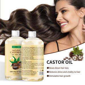 Hair Eyelash Eyebrow Castor Oil 16 Oz 473ml Cold Pressed - Image 4
