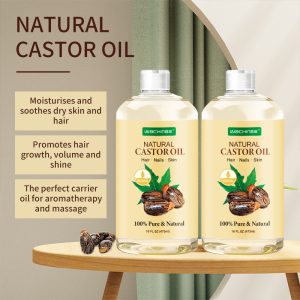 Hair Eyelash Eyebrow Castor Oil 16 Oz 473ml Cold Pressed