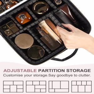 Travel Makeup Bag With Light Up Mirror - Image 5
