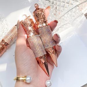 Scepter Mascara: Waterproof, Smudge-Proof, and Natural Thick Curling with a Rhinestone Decorative Shell - Elongate Your Eyelashes Instantly! - Image 5