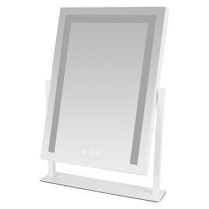 Vanity Mirror with Light 3 Lighting Colors Dimmable Brightness Smart Touch Control 10X Magnifying Mirror 360°Rotation LED Lighted Makeup Mirror for Desk Bedroom Dressing Room GPCT5181 - Image 12
