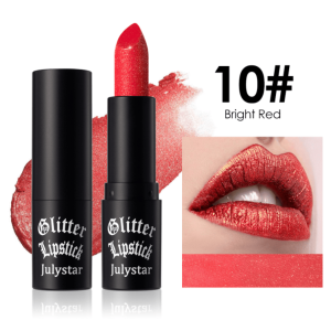 PSJ301-028 12 colors shiny matte lipstick Carved pearlescent glitter lipstick 3pc mixed sales Matte velvet lip lipstick makeup Velvet matte texture 24h Single product 0.4g Matte color - Image 14