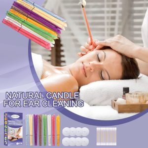 EELHOE Aromatherapy Ear Candle Gentle Cleansing Treatment Relaxing With Multicolor Ear Candle Set - Image 3