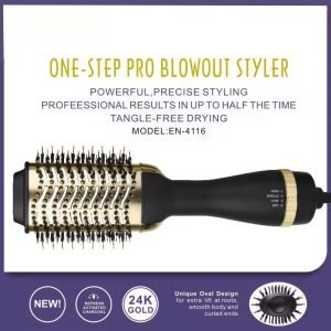 One Step Hair Dryer and Volumiser 1000W Blow Dryer Brush Hot Air Styling Brush Professional Hair Straightener Curler Travel Friendly Heated Hairbrush with Free Gift - Image 6