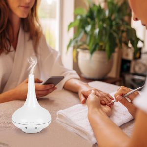Ultrasonic Cool Mist Humidifier 200ml Aroma Essential Oil Diffuser with Colorful Lights Waterless Auto Off for Office Home Yoga Spa - Image 12