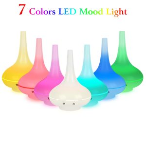Ultrasonic Cool Mist Humidifier 200ml Aroma Essential Oil Diffuser with Colorful Lights Waterless Auto Off for Office Home Yoga Spa - Image 4